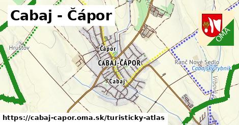 ikona Turistická mapa turisticky-atlas v cabaj-capor