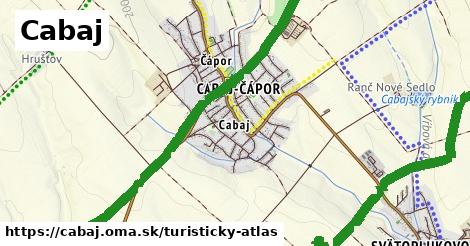 ikona Cabaj: 0 m trás turisticky-atlas v cabaj