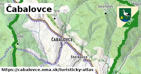 ikona Turistická mapa turisticky-atlas v cabalovce