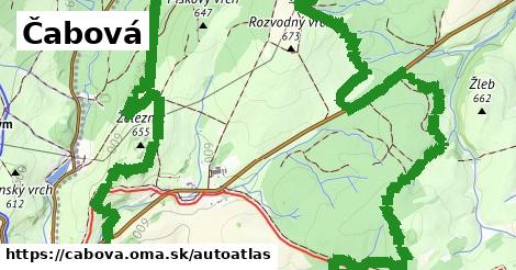 ikona Mapa autoatlas v cabova