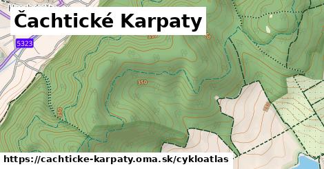 ikona Čachtické Karpaty: 1,28 km trás cykloatlas v cachticke-karpaty