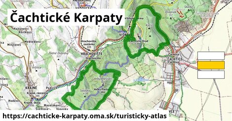 ikona Turistická mapa turisticky-atlas v cachticke-karpaty