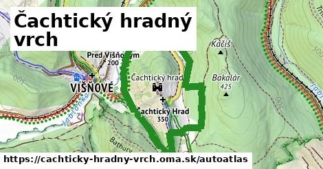 ikona Mapa autoatlas v cachticky-hradny-vrch