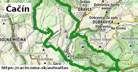 ikona Mapa autoatlas v cacin