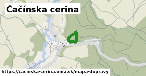 ikona Mapa dopravy mapa-dopravy v cacinska-cerina