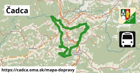 ikona Mapa dopravy mapa-dopravy v cadca