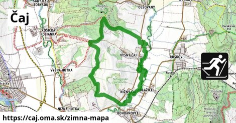 ikona Zimná mapa zimna-mapa v caj