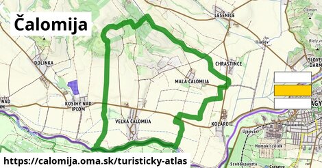 ikona Turistická mapa turisticky-atlas v calomija