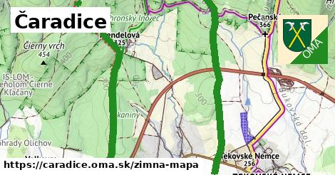 ikona Zimná mapa zimna-mapa v caradice