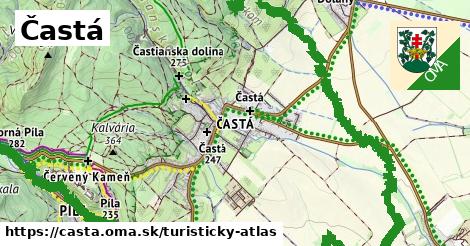 ikona Turistická mapa turisticky-atlas v casta
