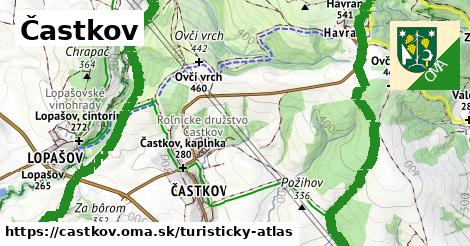 ikona Turistická mapa turisticky-atlas v castkov