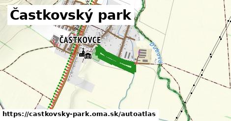 ulice v Častkovský park