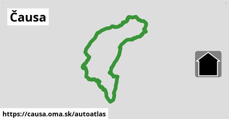 ikona Mapa autoatlas v causa