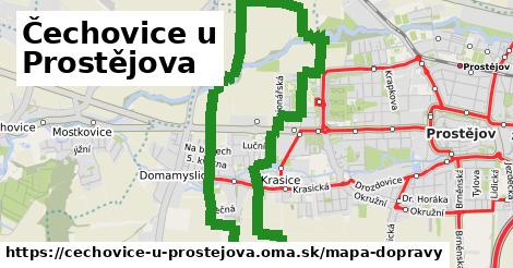 ikona Mapa dopravy mapa-dopravy v cechovice-u-prostejova