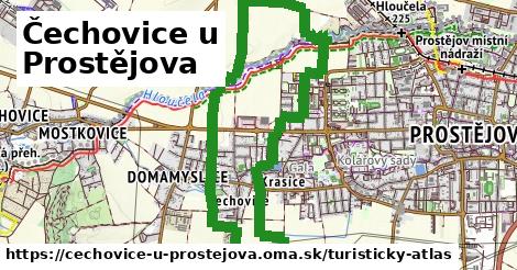 ikona Turistická mapa turisticky-atlas v cechovice-u-prostejova