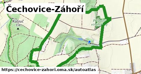 ikona Mapa autoatlas v cechovice-zahori