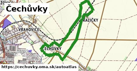 ikona Mapa autoatlas v cechuvky