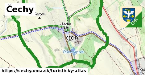 ikona Turistická mapa turisticky-atlas v cechy