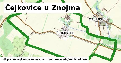ikona Mapa autoatlas v cejkovice-u-znojma