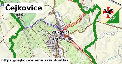 ikona Mapa autoatlas v cejkovice