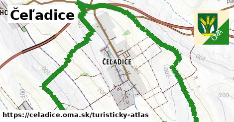 ikona Turistická mapa turisticky-atlas v celadice