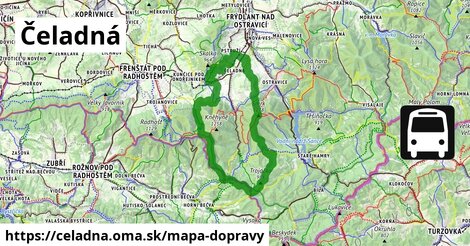 ikona Mapa dopravy mapa-dopravy v celadna