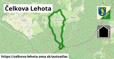 ikona Mapa autoatlas v celkova-lehota