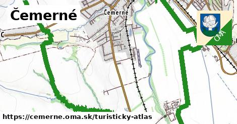 ikona Čemerné: 0 m trás turisticky-atlas v cemerne