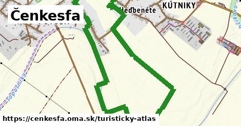 ikona Turistická mapa turisticky-atlas v cenkesfa