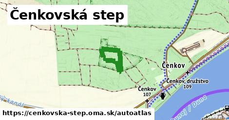 ikona Mapa autoatlas v cenkovska-step