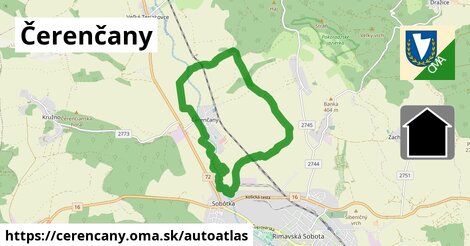 ikona Mapa autoatlas v cerencany