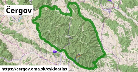 ikona Cyklo cykloatlas v cergov