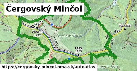 ikona Mapa autoatlas v cergovsky-mincol
