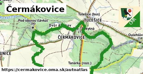 ikona Mapa autoatlas v cermakovice