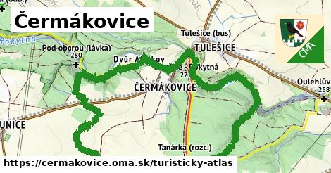 ikona Turistická mapa turisticky-atlas v cermakovice
