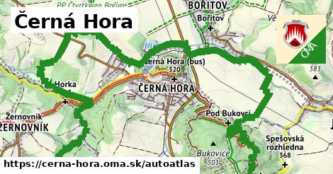 ikona Mapa autoatlas v cerna-hora