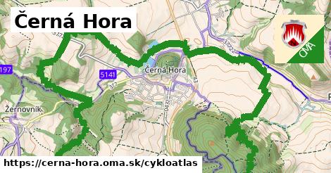 ikona Cyklo cykloatlas v cerna-hora