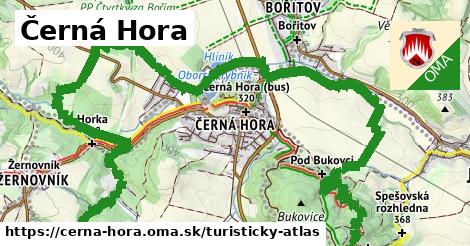 ikona Turistická mapa turisticky-atlas v cerna-hora