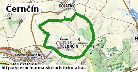 ikona Turistická mapa turisticky-atlas v cerncin