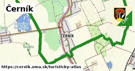 ikona Turistická mapa turisticky-atlas v cernik