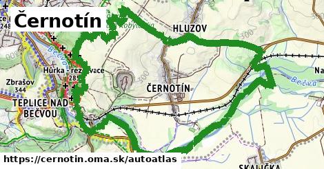 ikona Mapa autoatlas v cernotin