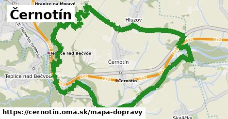 ikona Mapa dopravy mapa-dopravy v cernotin