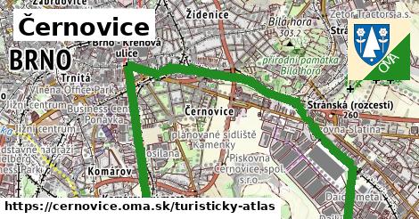 ikona Turistická mapa turisticky-atlas v cernovice