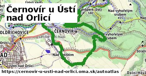 ikona Mapa autoatlas v cernovir-u-usti-nad-orlici