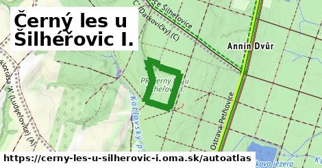ikona Mapa autoatlas v cerny-les-u-silherovic-i