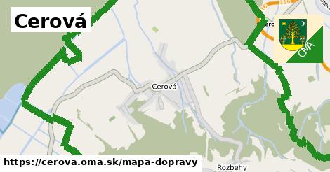 ikona Mapa dopravy mapa-dopravy v cerova