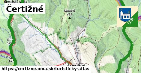 ikona Turistická mapa turisticky-atlas v certizne