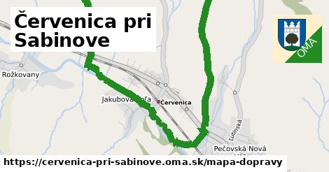 ikona Mapa dopravy mapa-dopravy v cervenica-pri-sabinove