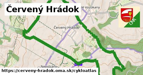 ikona Cyklo cykloatlas v cerveny-hradok