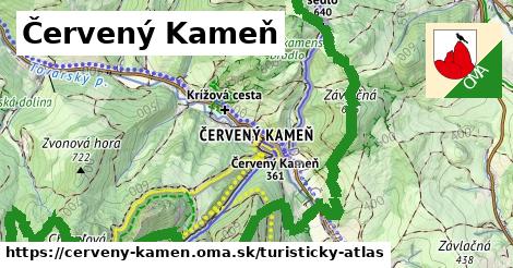 ikona Turistická mapa turisticky-atlas v cerveny-kamen